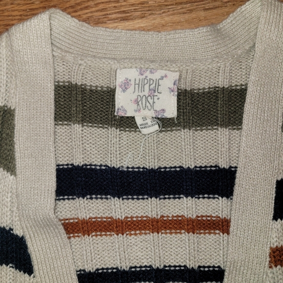 Stripped duster Cardigan - Picture 3 of 8